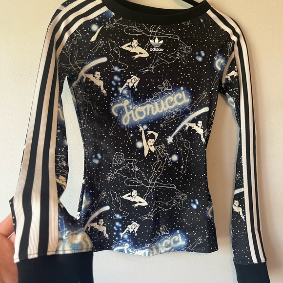 Adidas Fiorucci long sleeve sheer top - Picture 4 of 4